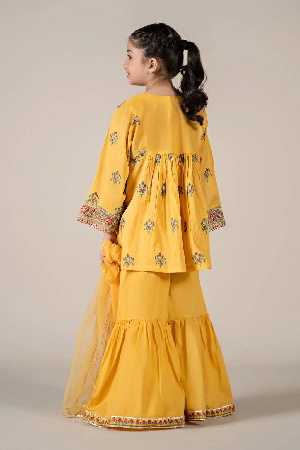 REENA-LAWN 3PC KIDS EMBROIDERY WEAR- RK 3106