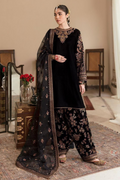 REENA - PARTY WEAR 3PC FULLY EMBROIDERED DRESS - RW3005