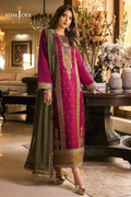 REENA - PARTY WEAR 3PC FULLY EMBROIDERED DRESS - RW3007