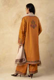 SAPPHIRE-3PC Unstitched Dhanak Embroidered Shirt with Dhanak Embroidered Dupatta and Trouser -DN1808