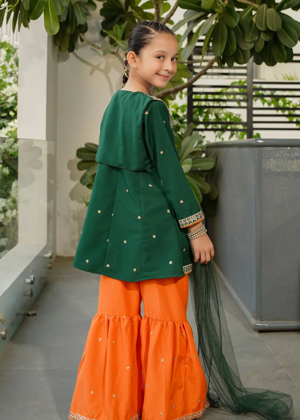 REENA-LAWN 3PC KIDS EMBROIDERY WEAR- RK 3109