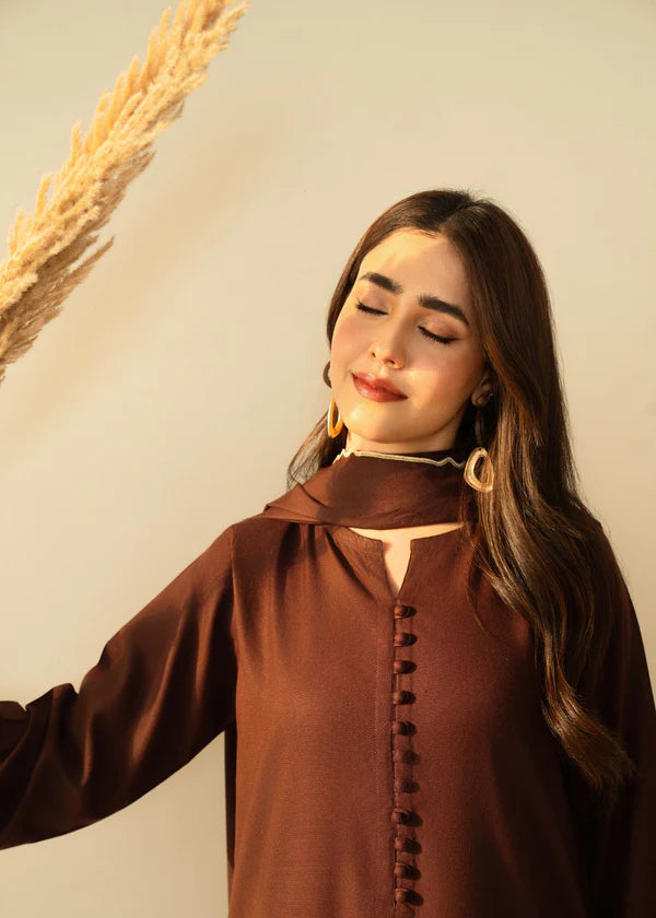 LAAM - 3PC Lawn Embroidered Shirt with Dupatta (Unstitched) - RN-2447