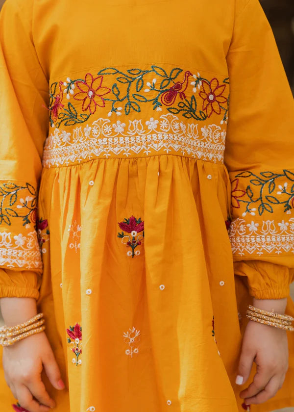 REENA-LAWN 3PC KIDS EMBROIDERY WEAR- RK 3103