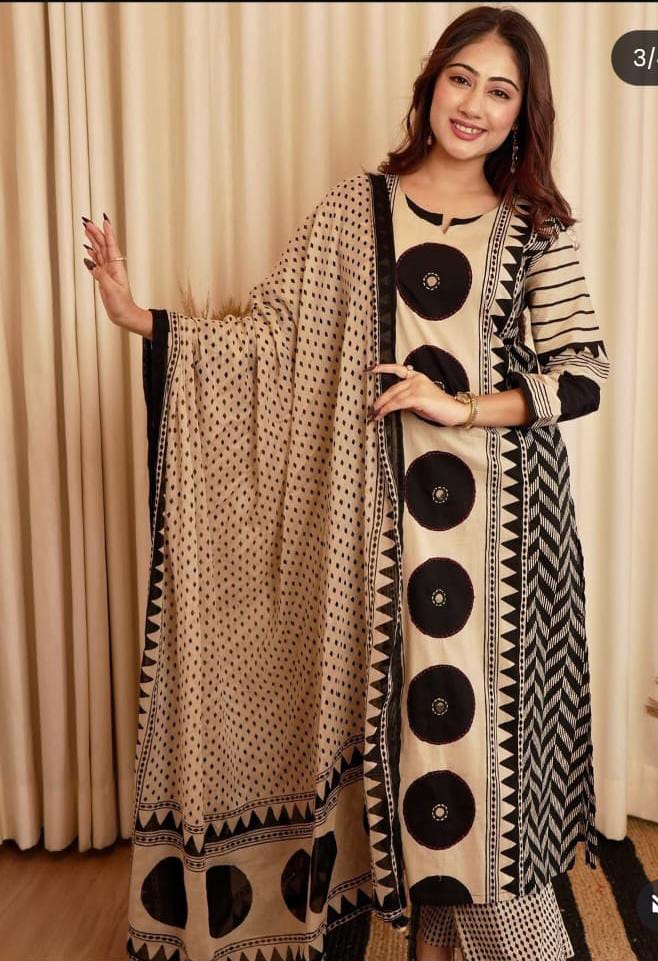 REENA - 3PC Lawn Embroidered Shirt with Dupatta (Unstitched) - RN-2444