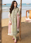 JAZMIN- 3PC Lawn Embroidered Shirt with Printed Chiffon Dupatta (Unstitched) - RN-2432